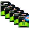 Duracell BUN0055A Nichel Metallo Mh 170mAh 9V Batteria Ricaricabile - Batteria/Batteria ricaricabile (170 mAh, Nichel-Metallo Idruro (NiMH), 9 V, 5 pezzi