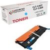 universo cartuccia® UNIVERSALE Toner compatibile con Samsung serie CLP-310, CLP-315, CLX-3170, CLX-3175, CLP-320, CLP-325, CLX-3180-CLX-3185 (CYAN)