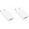 JZK 2PCS Alimentatore 5V 1A, spina di ricarica USB per iPhone, caricabatterie USB per Samsung, adattatore di alimentazione per Xiaomi, per Sony, per LG, lettore MP3, tablet, fotocamera