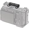 FOTGA Binario superiore Nato per fotocamera Sony FX3 FX30 ILME-FX30, adattatore piastra superiore con supporto per guida NATO, 1/4-20 fili, 3/8-16 fori per impugnatura Arri-Top, morsetto NATO,
