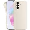 MyGadget Cover compatibile con Samsung Galaxy A36 5G - Custodia Protettiva in Silicone Morbido - Case TPU Flessibile - Ultra Protezione Antiurto & Antiscivolo Crema