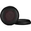 INF Cuscinetti di ricambio per MPOW HC5 HC6 Cuscinetti di ricambio per cuffie in pelle proteica + cuscinetti in pelle proteica in memory foam neri