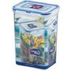 LocknLock Lock & Lock - Set di 6 contenitori per alimenti, trasparenti, 1,3 l, 135 x 102 x 185 mm