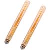 ZRJIA E27 T30 300mm Lampadina LED Decorativa Stile Vintage Retrò Industriale Antico Edison E27 T30 8W 800lm 2300K Bianco Caldo 360° 230V, No Flicker, Non Dimmerabile (confezione da 2)