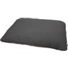JACK AND VANILLA, Cuscino Comfort XL 120 x 80 x 20 cm in Schiuma ad Alta densità, Design Elegante Grigio Scuro, Ideale per Relax e Sonno, Manutenzione Semplice, Stile Moderno, Modello Nimba