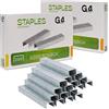 G4GADGET 10.000 punti metallici 26/6 di dimensioni standard - acciaio resistente, design anti-inceppamento per ufficio, casa e scuola - perfetto per cucitrici e pinze da scrivania