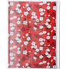 MARK'S(マークス) MARK'S 2024/2025 Taschenkalender A5 Vertikal, motivo floreale // Rosso