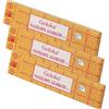 NKlaus 3 bastoncini di incenso Goloka Nag Champa da 48 g - Tradizionale incenso indiano, arrotolati a mano e puri - ideali per meditazione, yoga e relax
