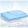 Avoalre Coperta Estiva con Arc-Chill 3.0 Fibra di Raffreddamento Giapponese, Q-Max＞0,5 Coperta Entrambi i Lati Super Morbido Traspirante, Antistatico, per Divano Letto Viaggio, 200 * 220CM, Blu