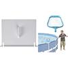 Gre AR501 - Sportello per Skimmer & Intex 29050 Retina Raccogli Foglie, Blu, 41.59 x 29.53 x 2.54 cm