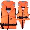 HonuNautic Gilet di salvataggio solido per bambini e adulti | gilet solido | 100 N CE ISO 12402-4 | taglia 3 | per bambini da 15 a 30 kg | arancione