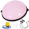 Leogreen Palla Equilibrio 58cm Half Balance Ball, fino a 200 kg mezza palla da ginnastica fitness Balance Board con Elastici Laterali e Pompa, Palla per Yoga, Pilates, Ginnastica