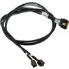 KALEA-INFORMATIQUE Cavo PCIe 4.0 con connettori Slim SAS SFF-8654 8i 74 pin a 2x SFF-8643 lunghezza 80 cm