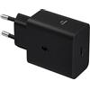 Samsung EP-T6010 Caricatore originale da 60W Super Fast Charging, Porta USB-C (Senza Cavo), Nero