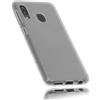 mumbi Custodia in TPU compatibile con Samsung Galaxy A20e, chiaro bianco