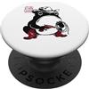 Funny Grumpy Frogs Shirts Grumpy Frog Divertente Cowboy Howdy Western Anime Giapponese PopSockets PopGrip Adesivo