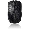 Rapoo 17307 3300+ Mini Mouse Wireless, 3 Tasti, 1000 dpi, 2.4 Ghz, Nero