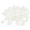 QUARKZMAN 88pz Distanziatore Adesivo per PCB Altezza Supporto 0,53 Bianco | Distanziatori Isolati Nylon Adesivo per Scheda PCB, Adatti per Foro PCB Dia 4mm a 4,3mm