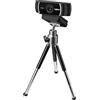 Logitech C922 Pro Stream Webcam per Streaming a 1080p, Registrazione Sessioni di Gioco HD, Sostituzione Sfondo, Treppiede Incluso