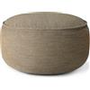 Ethnicraft - Pouf per esterno Donut - Grigio - Tessuto in polipropilene - Designer Ethnicraft Design Studio