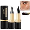 SHUOHONG 2 Pezzi Eyeliner Nero Pen, Make Up Ad Asciugatura Rapida, Trucchi Donna Eyeliner Water Resistant a Lunga Tenuta, Professional Waterproof Antisudicio (Nero)