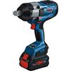 Bosch Avvitatore a batteria Bosch GDS 18V-1050 H 1750 Giri/min Nero, Blu, Rosso [06019J8501]