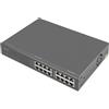 Digitus Iniettore Gigabit Ethernet PoE+ a 8 porte, 802.3bt, 250 W [DN-95118]