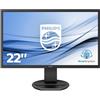 Philips Monitor Led 21.5" Philips 221B8LHEB Full HD 1920x1080p 1ms classe E Nero [221B8LHEB]