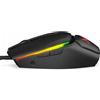 KRUX Mouse da gioco Krux Bot Rgb/12800dpi/cablato 1.8m/Nero [KRX0115]