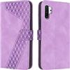 OKZone Cover per Samsung Galaxy Note 10 Plus, Custodia in Pelle Samsung Note 10 Plus, Cover a Libro Galaxy Note 10 Plus Magnetica Portafoglio Folio PU Pelle Flip Caso con Wallet Case Cover (Porpora)