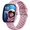 Tynggko Orologio Smartwatch Bambini, Orologio Fitness Tracker Smart Watch con 100 Modalità Sport, 2 Giochi Puzzle, Cardiofrequenzimetro, Sveglia, Regalo Smartwatch per Bambino 6+ Anni Regalo (Rosa)