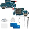 Extkry Connettore di Ricarica per Samsung Galaxy A53 5G Kit Riparazione | Porta di ricarica flat ricarica porta caricabatterie charging port microfono con kit di riparazione.