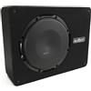 Audison APBX 10 AS2 - Subwoofer attivo in cassa sigillata da 250 mm con amplificatore integrato, progettato per bassi profondi e controllati, potenza massima 800W