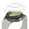 Ringke Slim & Glass Compatibile con Cover Samsung Galaxy Watch 7 44mm, (Combo) Custodia Protezione Calza Anti Graffio Sottile PC Rigida con Protezione Dello Schermo in Vetro Temperato - Alpine Clear