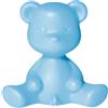 QEEBOO LAMPADA DA TAVOLO, TEDDY BOY 24001 AZZURRO