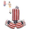 italiana Guanti da boxe per bambini con sacco Junior Combattimento Guanti da Sacco per Sparring Kickboxing Sacchi Pugilato Punzonatura Boxing Gloves sports Guantoni da boxe usa per bambini 4 once 3-8 anni