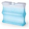 CURMIO Elementi Refrigeranti, Mattonelle Ghiaccio per Biberon, Accumulatore di Freddo Riutilizzabile per Borsa Frigo, Bevande, Bottiglie di Latte (Adatto a 4 bottiglie, fino a 9 oz/270ml)