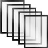 HAOCHEN 5 Pz A4 Cornice Magnetica per Foto, Cornici A4 da Parete, Cornici Magnetiche Autoadesive per documenti, immagini, informazioni Cornici per ufficio, scuola