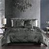 Riverbrook Home Set trapunta, poliestere, antracite, king