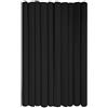 Interdruk - Rotoli di carta crespa multiuso per lavoretti e decorazioni per bambini - Confezione da 10 rotoli (50 cm x 200 cm, 28 g/m2) - 30 nero