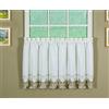 Today's Curtain Oggi Curtain Verona Reverse Embroidery Window Tier, 61 cm, Colore: Ecru/Antico