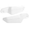 Lorababer moto Paramani per spazzole per schermi Protezione per parabrezza Paravento per paramani Compatibile con CRF1100L Africa Twin Adv. Sport 2020-2024 Xadv 750 21-24 XL750 23-24 (Bianco)