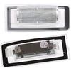 Boomboost Lampada Targa a LED per Auto con Numero di Targa 2 LED 6000K per Audi TT 8N 1999-2006