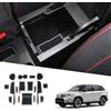 Ruiya Compatibile con Suzuki Vitara Hybrid 2016-2024 2025 (Automatico) Tappetini Antiscivolo, Auto PVC Tappetini in Gomma Tappetino Bracciolo Antiscivolo Interno Tappetini Vitara Accessori Bianco
