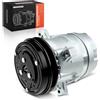 Frankberg Compressore aria condizionata con frizione Benzina | Compatibile con Tipo 160 Tempra 159 Dedra 835 Dedra SW Delta II 7576000, compreso l'olio preconfezionato