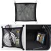 JNNJ Rete Bagagliaio Auto Bagagli Auto, Rete Portaoggetti Tasca Organizer, Universale Storage Mesh Net Telo Protettivo, Rete Protezione Universale Bagagliaio Elastica Bagagliaio Auto/SUV(35x25cm)
