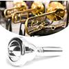 Haofy Bocchino nel Pezzo di Trombon Mund di Tenore Grande Albero - Metallo 12,7 Mm 5g di Accessori Sostituzione TR 03, Suono Premium per i Giocatori di Trombone, per la Maggior Parte dei Tenori,