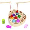 edutree Giochi Montessori 2 Anni, Gioco Pesca Pesci Calamita 3 Anni con 10 Pesci 2 Canne da Pesca, Regalo Bambino per 2 3 4 Anni (Pesca al Gatto Carino)