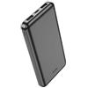 HOCO J100.BK - Power Bank J100 10000mAh 2XUSB con Indicatore Led - Black