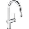 Grohe Minta Touch rubinetto da cucina, estraibile, orientabile, 31358002, Minta Touch cromo [Rubinetteria da Cucina > Rubinetti da Cucina]